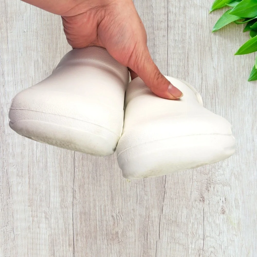 Crocs Bistro Work Clog White Slip Resistant Chef Nursing Shoes Mens 7 Womens 9